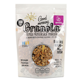 Сніданок готовий Good morning Granola з сухофруктами, 330г
