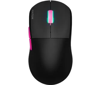 Ігрова миша HATOR Quasar 2 Ultra 4K (HTM570BP) Black/Pink (У1)
