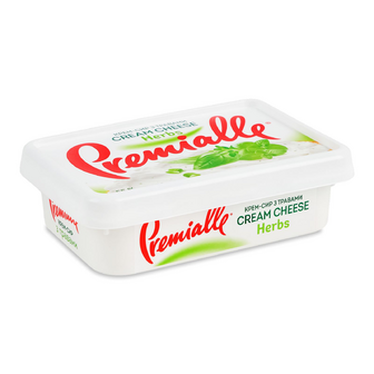 Крем-сир Premialle з травами 55%, 170г