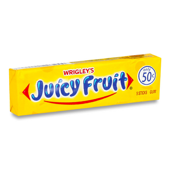 Гумка жувальна Juicy Fruit оригінальна, 13.5г