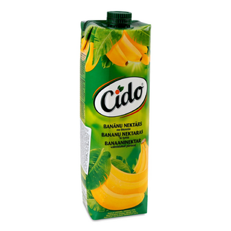 Нектар Cido банановий, 1л