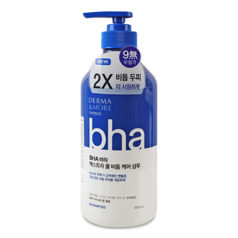 Шампунь Derma&More з BHA кислотами заспокійливий, 600мл