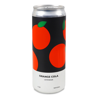 Напій Underwood Brewery Orange Cola Lemonade з/б, 0.33л