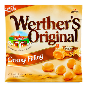 Цукерки карамельні Werther's Original вершкова карамель, 80г
