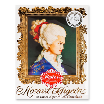 Цукерки Reber Mozart «Констанція» з молочного шоколаду, 120г