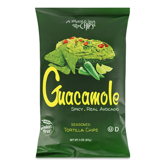 Чипси A-Maize-ing Chips зі смаком гуакамоле, 85г