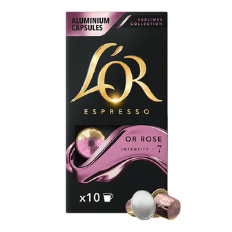 Кава мелена L'OR Espresso Or rose в капсулах 10 шт., 52г