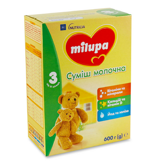 Суміш Milupa 3, 600г