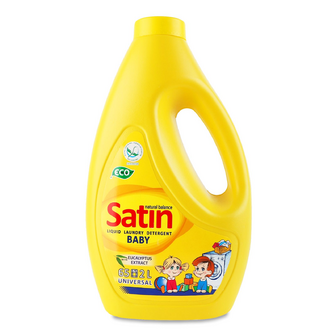 Засіб для прання Satin Natural Balance для дитячого одягу, 2л