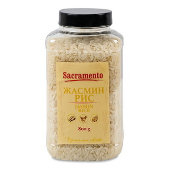 Рис Sacramento Жасмин шліфований, 800г