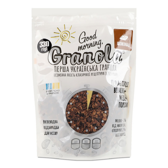 Сніданок готовий Good morning Granola з шоколадом, 330г