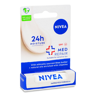 Бальзам-догляд для губ Nivea Med Repair, 4.8г