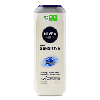 Гель для душу Nivea Men Sensitive 3в1, 500мл
