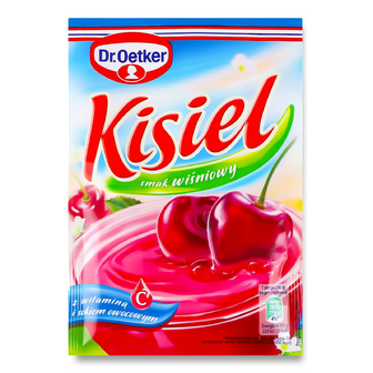 Кисіль Dr.Oetker зі смаком вишні, 38г
