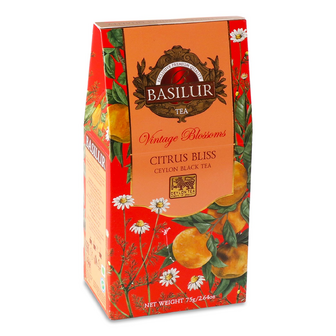 Чай чорний Basilur Citrus Bliss, 75г
