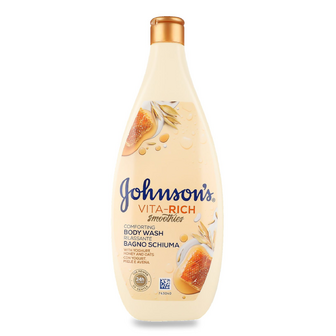 Гель для душу Johnson's Vita-Rich «Смузі» йогурт-овес-мед, 750мл