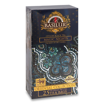 Чай чорний Basilur Oriental Magic night, 25*2г