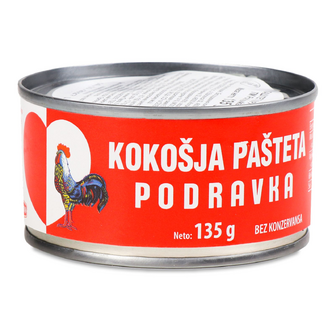 Паштет Podravka з курячого м'яса, 135г