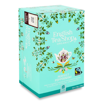 Чай трав'яний English Tea Shop м'ята органічний, 20*1.5г