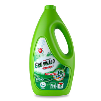 Гель для прання Grunwald Universal для кольорових та білих тканин, 5л