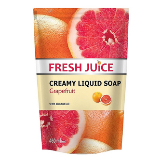 Крем-мило рідке Fresh Juice «Грейпфрут», запаска, 460мл