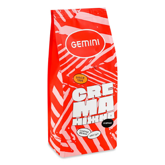 Кава зернова Gemini Crema Grains натуральна, 250г