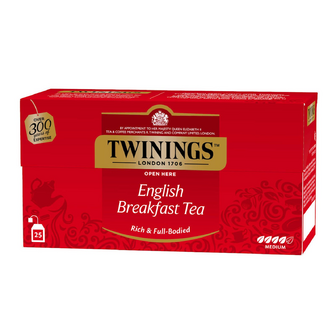 Чай чорний Twinings English Breakfast, 25*2г