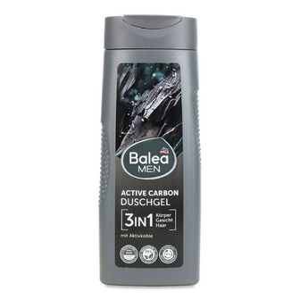 Гель для душу Balea Men 3в1 Активоване вугілля, 300мл