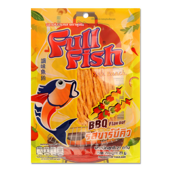 Снеки Full Fish рибні зі смаком барбекю, 21г