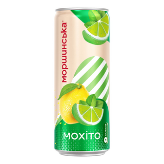 Напій соковмісний Моршинська Лимонада Мохіто з/б, 0.33л