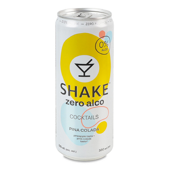 Напій Shake Cocktails Піна Колада безалкогольний з/б, 0.33л
