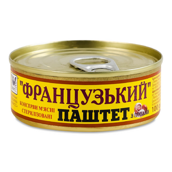 Паштет Онисс Французький з грибами, 100г