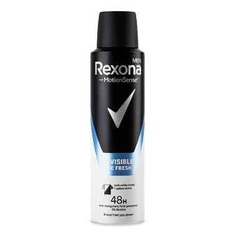 Дезодорант-аерозоль Rexona Men «Прозорий лід», 150мл