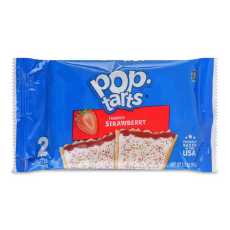 Печиво Pop-Tarts з маршмеллоу та сушеною полуницею, 96г
