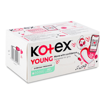 Прокладки щоденні Kotex Young Ultra Slim, 40шт