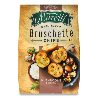 Брускети Maretti гриби з вершками, 140г
