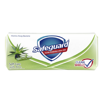 Мило туалетне Safeguard Ніжний догляд з алое, 90г