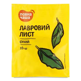 Лист лавровий «Повна Чаша»® п/е, 10г