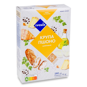 Крупа пшоно «Премія»®, 4*70г/уп