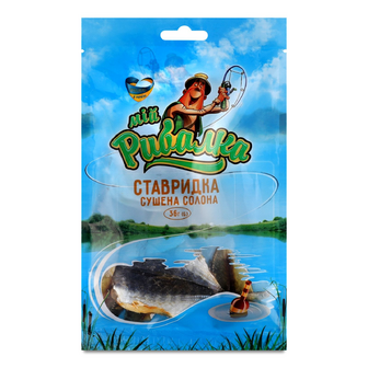 Ставридка Мій Рибалка сушена солена, 36г