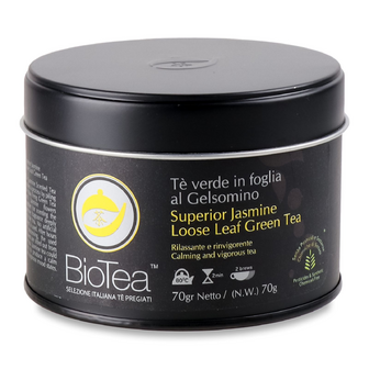 Чай зелений Bio Tea з жасмином, 70г
