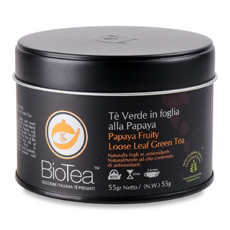 Чай зелений Bio Tea з папаєю, 55г