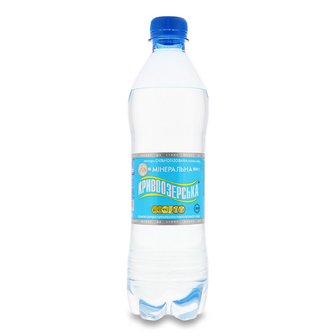 Вода «Кривоозерська» газована, 0.5л