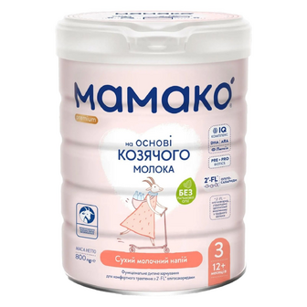 Суміш «Мамако» 3 Premium суха молочна, 800г