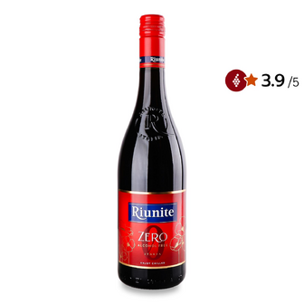 Напій винний Riunite Zero безалкогольний червоний, 0.75л