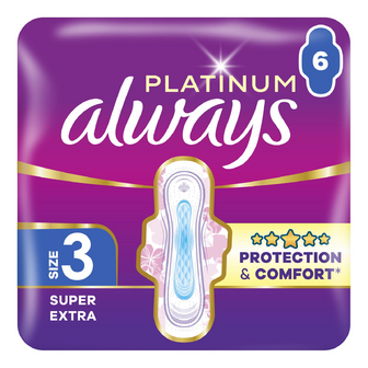 Гігієнічні прокладки Always Platinum Day&Night 3, 6шт