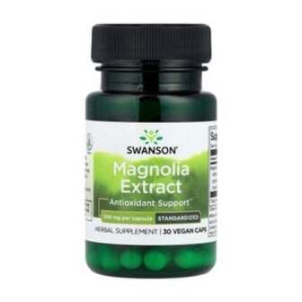 Екстракт магнолії Swanson Magnolia Extract 200 мг, 30 капсул