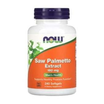 Екстракт Со Пальметто NOW foods Saw Palmetto Extract 160 мг, 240 капсул