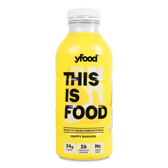 Напій молочний YFood Happy Banana зі смаком банану, 500мл
