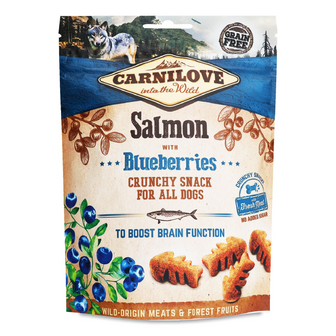 Ласощі для собак Carnilove Salmon with blueberries, 200г